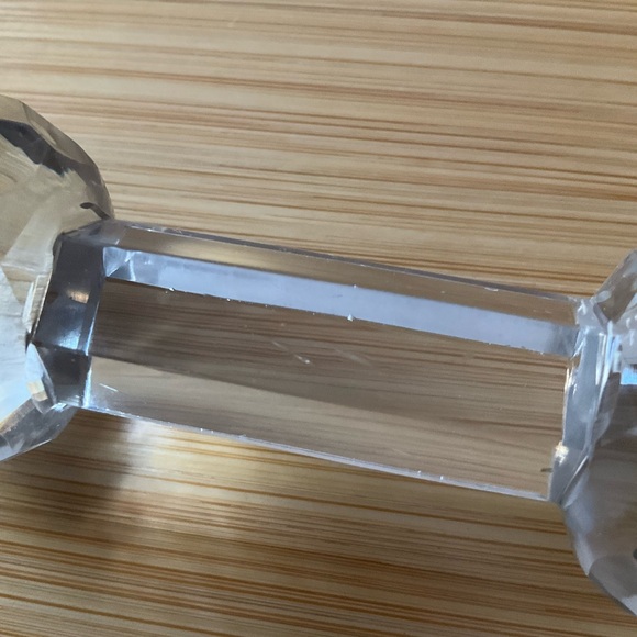 Antique Cut Crystal Knife Rest